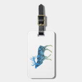 elandboom bagagelabel (Voorkant verticaal)