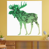 elandboom canvas afdruk (Insitu (Woonkamer))