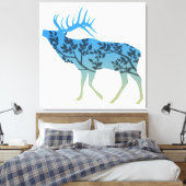 elandboom canvas afdruk (Insitu (Slaapkamer))