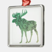 elandboom metalen ornament (Links)