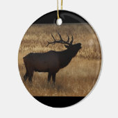 elanden en stoom keramisch ornament (Links)