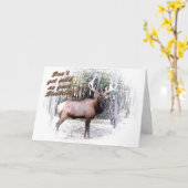 Elanden in het Struikgewas Kaart (Gele Bloem)