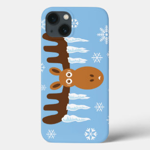 Elandenkop_Ijspegels Horens_Funerale Feestdagen Case-Mate iPhone Case
