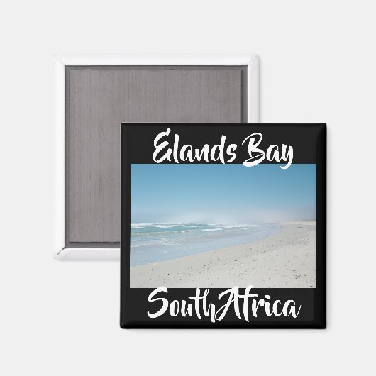 Elands Bay Zuid-Afrika Ocean Beach Uitzicht Magnet (Voorkant / Achterkant)