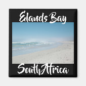 Elands Bay Zuid-Afrika Ocean Beach Uitzicht Magnet (Voorkant)