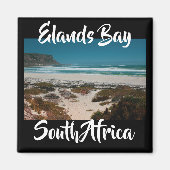 Elands Bay Zuid-Afrika Ocean Beach Uitzicht Magnet (Voorkant)