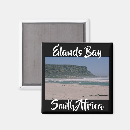 Elands Bay Zuid-Afrika Ocean Beach Uitzicht Magnet (Voorkant / Achterkant)