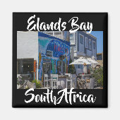 Elands Bay Zuid-Afrika Surf Surfnet Magneet (Voorkant)
