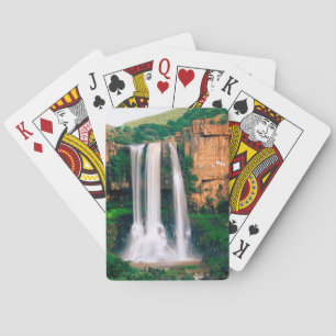 Elands River Herfsten, Mpumalanga, Zuid-Afrika Pokerkaarten