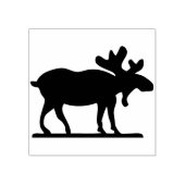 elandsilhouet kunststempel rubberstempel (Afrduk)