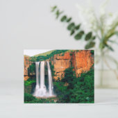 Elandsrivier-waterval, Mpumalanga, Zuid-Afrika Briefkaart (Staand voorkant)