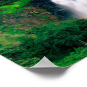 Elandsrivier-waterval, Mpumalanga, Zuid-Afrika Poster (Hoek)