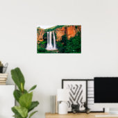 Elandsrivier-waterval, Mpumalanga, Zuid-Afrika Poster (Thuiskantoor)