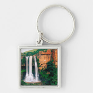 Elandsrivier-waterval, Mpumalanga, Zuid-Afrika Sleutelhanger
