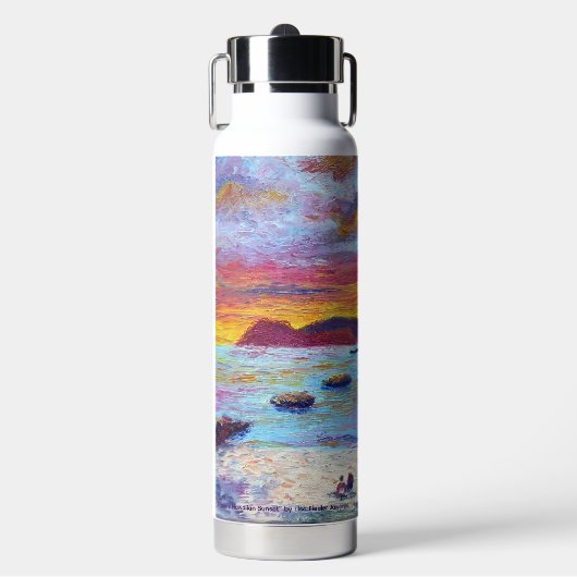 Elanie's Hawaiian Sunset Waterfles (Voorkant)