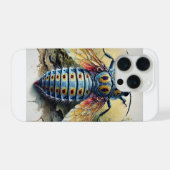 Elaphropus beetle 240924IREF210 - Watercolor iPhone Hoesje (Achterkant horizontaal)