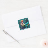 Elari Merman Vierkante Sticker (Envelop)