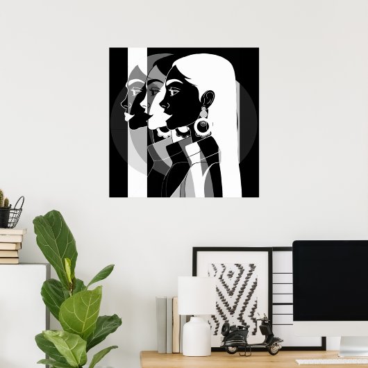 Elas em uma 02 poster (Thuiskantoor)