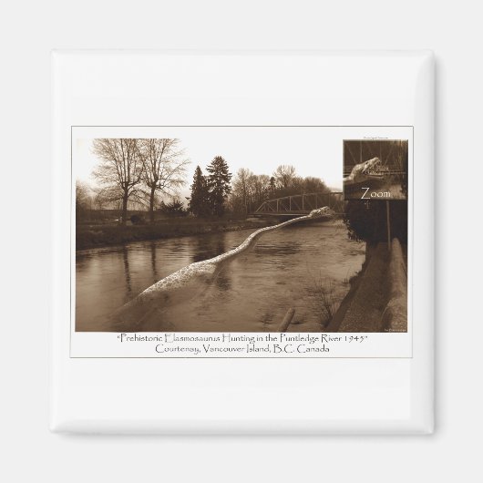 Elasmosaurus Gifts Magneet (Voorkant)