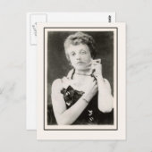 Elastic Skinned Woman Foto op kaarten, Briefkaarte Briefkaart (Voorkant / Achterkant)