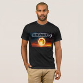 Elatium Band Fireball T-shirt voor Heren (Voorkant volledig)