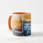 Elb-Licht Kaffeebecher Mok (Voorkant links)