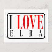 Elba, Alabama Briefkaart (Voorkant)
