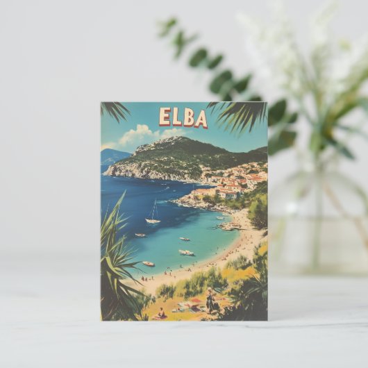 Elba  briefkaart (Staand voorkant)