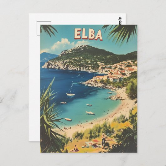 Elba  briefkaart (Voorkant / Achterkant)