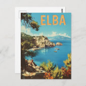 Elba  briefkaart (Voorkant / Achterkant)