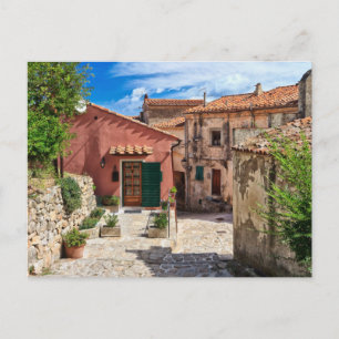 Elba Island - uitzicht in Marciana Briefkaart