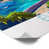 Elba Italië Aangepaste reizen Poster Italië Reizen (Hoek)