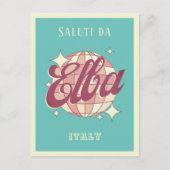 Elba Italië vakantie Retro  Briefkaart (Voorkant)