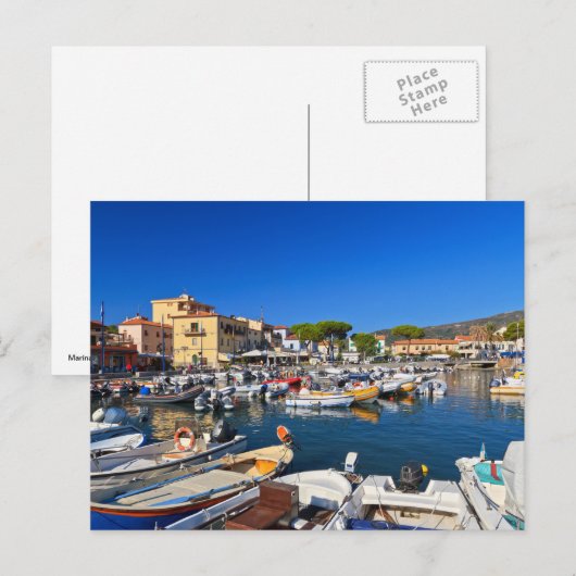 Elba - Marina di Campo Briefkaart (Voorkant / Achterkant)