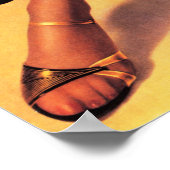 ELBEO Women Hosiery Stocking Pantyhose Retro Ad Poster (Hoek)