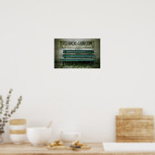 Elbert Hubbard Inspirerend quote "Kritiek" Poster (Keuken)