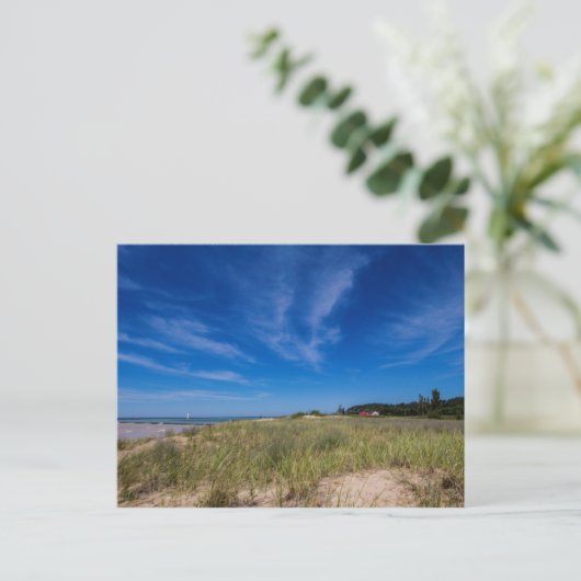 Elberta Beach, Michigan Briefkaart (Staand voorkant)