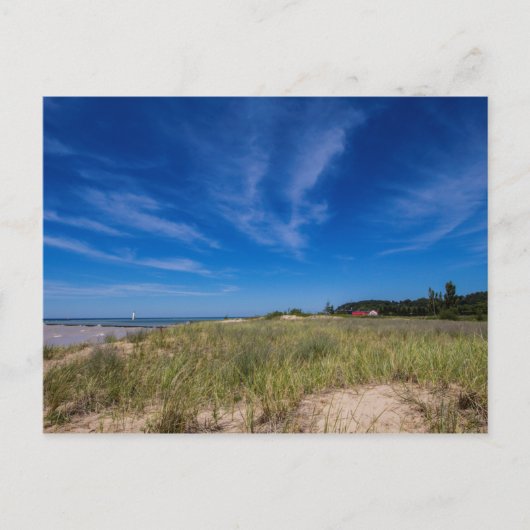 Elberta Beach, Michigan Briefkaart (Voorkant)