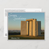 Elberton Georgia US Briefkaart GA (Voorkant / Achterkant)