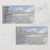 Elbow, Alberta, Canada Visitekaartje (Voorkant / Achterkant)