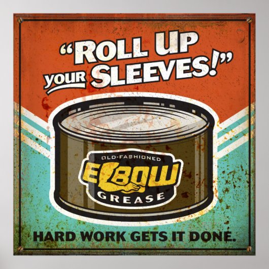 Elbow Grease Poster (Voorkant)