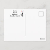 Elbow Inn Sign Briefkaart (Achterkant)