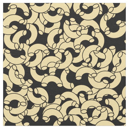 Elbow Pasta Fabric Stof (Close Up)