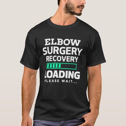 Elbow Surgery Broken Bone Replacement Recovery Pro T-shirt (Voorkant)
