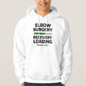 Elbow Surgery Recovery | Elleboogarthroscopische c Hoodie (Voorkant)