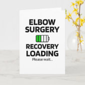 Elbow Surgery Recovery | Elleboogarthroscopische c Kaart (Gele Bloem)