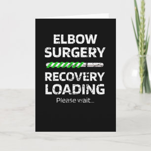 Elbow Surgery Recovery   Elleboogarthroscopische c Kaart