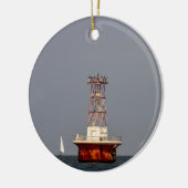 Elbow van Cross Ledge Lighthouse Keramisch Ornament (Links)