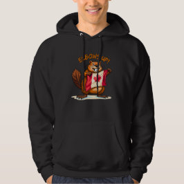 Elbows UP, Beaver, Canada Canadese vlag Maple Leaf Hoodie