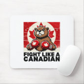 Elbows Up Canada Canadese Tegen Tarieven Bever B Muismat (Met muis)